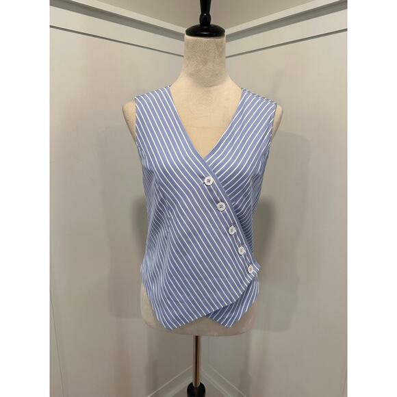 Sundays by We Are Sundays Striped Vest - Picture 1 of 4